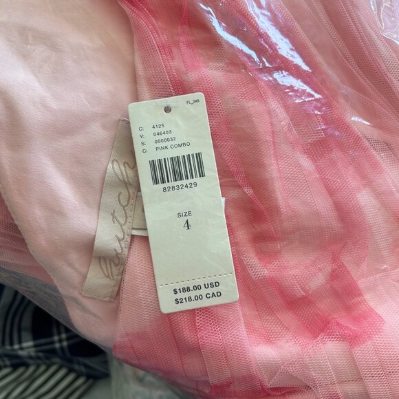 NEW STILL IN BAG Anthropologie Hutch One-Shoulder Floral Romper SIZE 4 - Picture 3 of 3